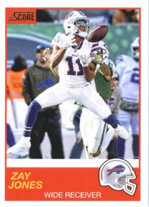 2019 SCORE FOOTBALL ZAY JONES BUFFALO BILLS RAIDERS EAST CAROLINA PIRATES #125 - Picture 1 of 1