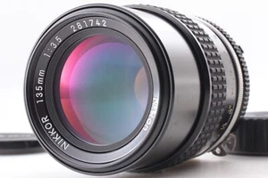 [Exc.+++++] Nikon Ai Nikkor 135mm f/3.5 MF Telephoto (Portrait) Lens from Japan - Picture 1 of 8