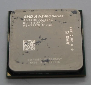 AMD A4-3400 Series AD34000JZ22HX 2.70ghz Dual Core Socket FM1 Processor - Picture 1 of 1