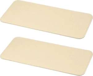 2 Pcs Felt Base Shaper 15x7 Inch Bag Bottom Shaper Pad Purse Liner Insert Beige - Picture 1 of 5