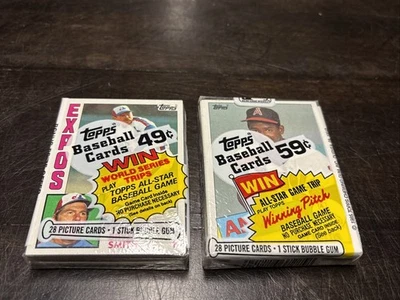 1984 1985 Topps Baseball ungeöffnete Cello Packs möglich mattingly Strawberry RC - Bild 1 von 4