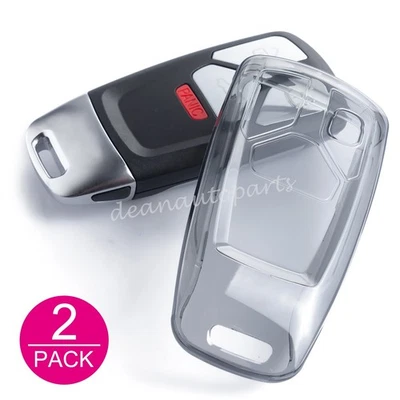 Funda protectora de llave remota de TPU suave de 2 piezas para Audi A4 A5 S4 S5 Q5 Q7 SQ5 TT Foto 1 de 4