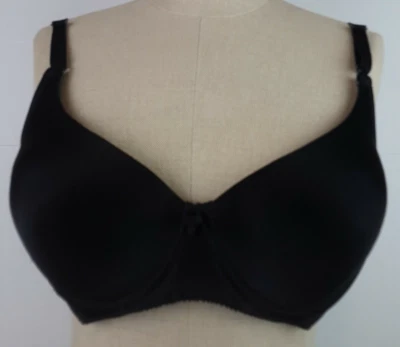 Sujetador push up de poliéster negro estilo 96502 Fruit Of The Loom para dama talla 38 D (29) Foto 1 de 4