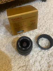 Sigma MiniZoom Macro 28-80mm Zoom 1:3.5-5.6 AF Aspherical for Minolta - Picture 1 of 2
