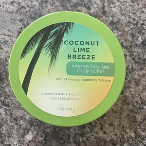 New Bath & Body Works "Coconut Lime Breeze" Body Butter 7oz - Picture 1 of 3