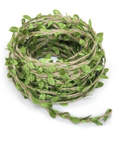 Green Leaf Twine Vine String - Picture 1 of 4