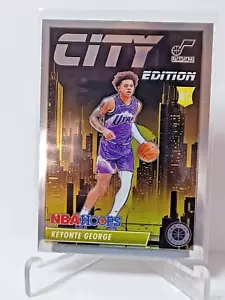 Keyonte George Rookie Card City Edition 2023-24 NBA Hoops Premium Stock #16-RM73 - Foto 1 di 2