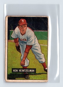 Ken Heintzelman 1951 Bowman #147   philadelphia phillies