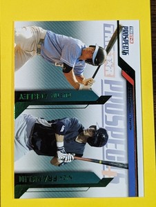 2009 TRISTAR Prospects Plus Green #82 Dustin Ackley/Nicholas Franklin 20/25