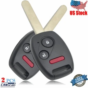 2 For 2011 2012 2013 2014 2015 2016 Honda Odyssey Remote Key Fob N5F-S0084A Pair - Picture 1 of 12