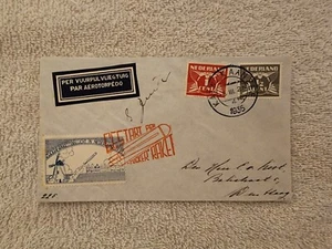 Rocket Mail FLOWN Cover | Holland EZ 5 1935 | Signed - Picture 1 of 2
