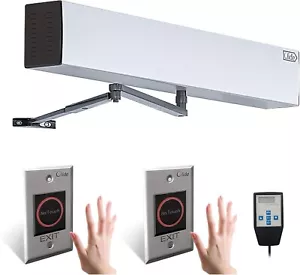 Olide Touchless Automatic Swing Door Opener with Stainless Steel Hand Sensor - Picture 1 of 8
