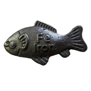 Cast Iron Fish for Cooking Natural Iron Supplement Infuser Fish-Shaped - Picture 1 of 5