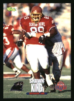 Shawn King 1995 Classic NFL Rookies #95 FOOTBALL Card - Image 1 of 2