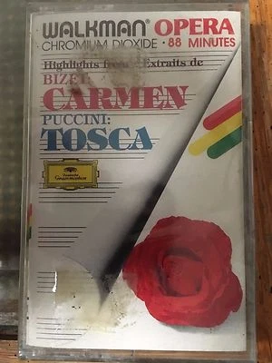Bizet Carmen Puccini Tosca Leonard Bernstein Rostropovich Deutsche Grammophon - Image 1 of 2