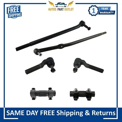 Nuevo kit de barras de amarre de dirección y manguitos de ajuste para Ford F250 1995-1997 Foto 1 de 4