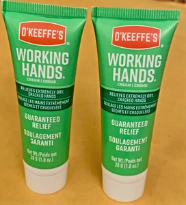 O'Keeffe's Working Hands Hand Cream 1 Ounce Tube Pack of 2 - Picture 1 of 4