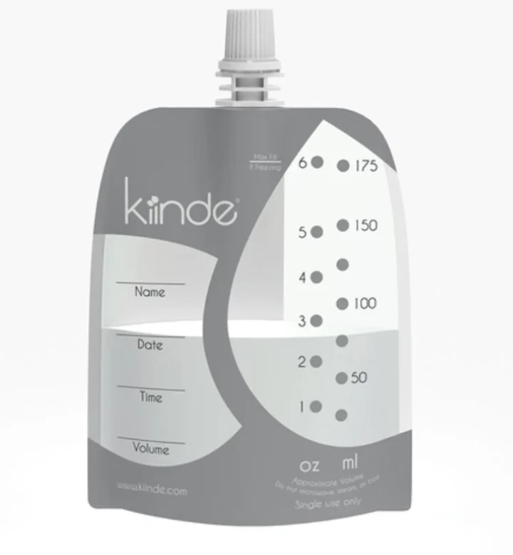 Kiinde Breast Milk Storage Bags 90 count KP-N-90-DM 4 Pack 360 Total Bags! - Image 1 of 1