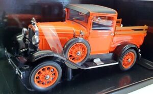 Sun Star 1/18 Scale 6116 - 1931 Ford Model A Pickup - Pegex Orange