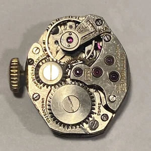 Wittnauer 6FF, 6FA, 17 Jewels Font ST Cal. 123 Watch Movement Parts / Repair - Picture 1 of 6