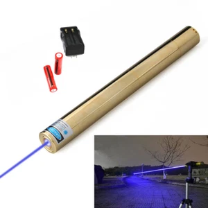 1 MW 450 nm einstellbarer Fokus blau Laserpointer sichtbarer Lichtstrahl - Bild 1 von 8