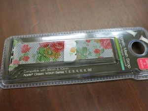 Magnetic Mesh Strap for use with Apple Watch 38MM &40MM - Roses - Picture 1 of 2