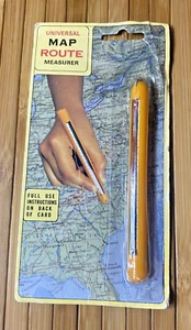 Vintage Universal Map Route Measurer Adjustable Scale Made in Hong Kong - 1970's - Picture 1 of 4