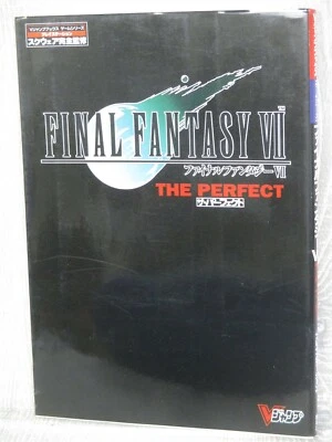 FINAL FANTASY VII 7 The Perfect Guide w/Poster Play Station Book 1997 VJ96* - Image 1 of 4