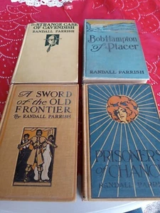 Antique Randall Parrish Book Lot of 4 A.L. Burt Co. (SEE DESCRIPTION) - Picture 1 of 8