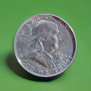 1954 P Franklin Half Dollar ANACS Graded MS 60 Full Banned ๐. - Picture 1 of 4