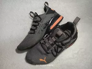Puma 376378-01 Axelion Sneaker Schuhe orange - grau - schwarz - Größe 5,5C - Bild 1 von 10