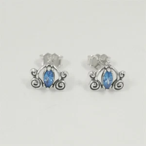 Pandora Cinderella's Carriage Stud Earrings - Picture 1 of 4