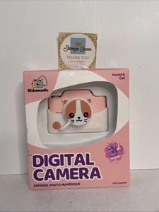 Kidamento Kinder Digitalkamera Modell K Katze mit 32GB Speicherkarte, Aufklebern & mehr - Bild 1 von 2