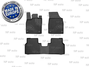 NEW LHD BLACK FLOOR MATS WATERPROOF AUTO LINERS RUGS FOR SKODA ELROQ 2025- - Picture 1 of 6