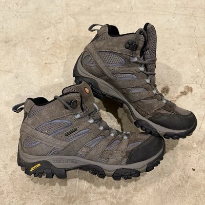 Merrell Moab 2 Mid Zapatos Impermeables Mujer Talla 8.5M Botas de Senderismo Vibram J06054 Foto 1 de 4