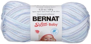 Confezione 3 Filati Bernat Softee Baby Ombres-Flanella Blu 166031-31129 - Foto 1 di 1