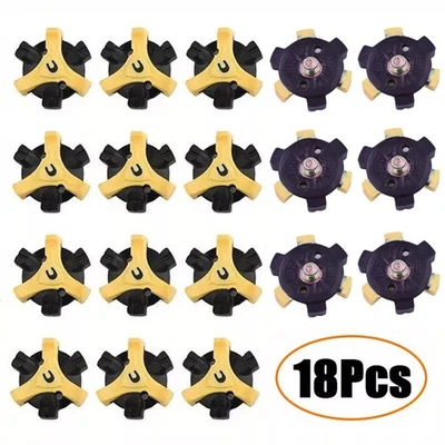 18X Shoe Spike Metal Thread Studs Screw for Nike Air Golf Cleats Replacement M6 - Image 1 of 4