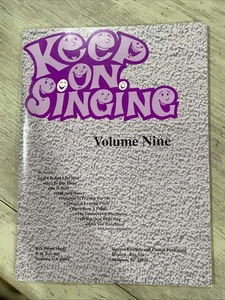 Keep On Singing Volume Nine Rex Nelon Southern Gospel Hopper Bros Song Book 1992 - Picture 1 of 13