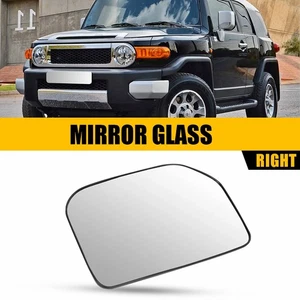 Non-Heated Mirror Glass Fits 2007-2014 Toyota FJ Cruiser Right Passenger Side - Picture 1 of 11