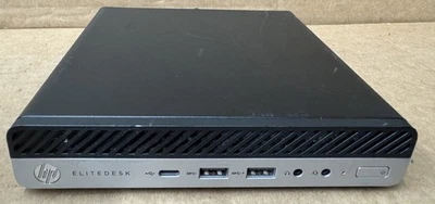 HP EliteDesk 705 G4 Mini Ryzen 5 2400GE, 4GB Ram, No SSD, Missing Caddie Screws - Image 1 of 4