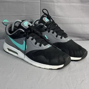 Nike Air Max Tavas 725073-003 Black/Gray/Green Mens Size 10.5 - Picture 1 of 6