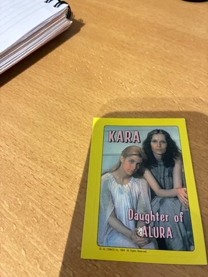 Topps Supergirl 1984 Card - Kara - Daughter of Alura No. 38 - Image 1 of 2