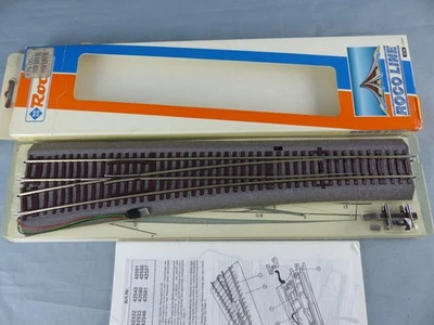 ROCO LINE WI 10 42580 aiguillage gauche électrique complet + boite , testé OK - Photo 1/4