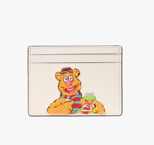 NWT Disney X Kate Spade Muppets Small Slim Card Holder KJ067 - Picture 1 of 4