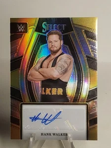 2024 Panini Select WWE Hank Walker Signature Selections AUTO NXT - Bild 1 von 2