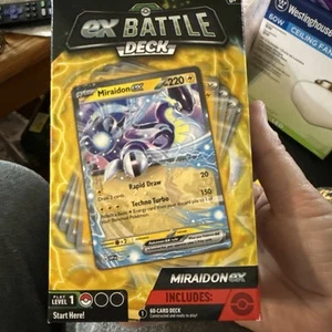 Pokemon ex Battle Deck MIRAIDOIN EX Factory Sealed Ready To Play 60 Cards Deck - Picture 1 of 8