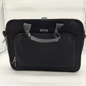 Callaway Black Expandable Laptop Briefcase Bag Travel - Picture 1 of 4