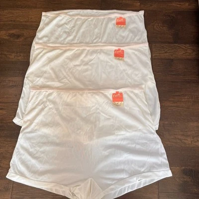 3- Calzoncillos de Colección de Acetato de Carole Pierna Larga Bragas Lencería Blanca Niño Pantalones Cortos 13 Foto 1 de 4