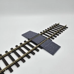 Cruces de pie efecto adoquín calibre O escala 1/43,5 - Imagen 1 de 5