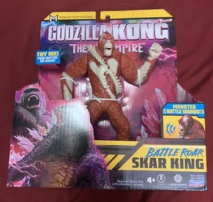 2024 Playmates Godzilla X Kong The New Empire Battle Roar Skar King Rare! - Picture 1 of 1
